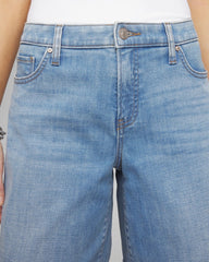 Chico's Women | Girlfriend Cuffed Swing Denim Shorts PASHMINA INDIGO