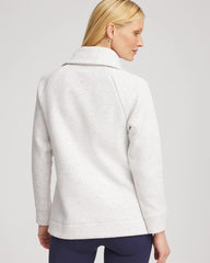 Chico's Women | Zenergy® Textured Rib Tunic LIGHT HEATHER GRAY
