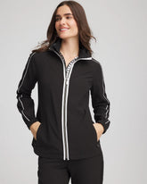 Chico's Women | Zenergy® UPF Contrast Jacket BLACK