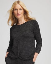 Chico's Women | Zenergy® Twist-Front Top BLACK