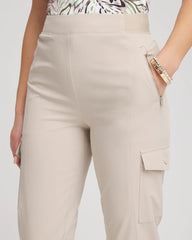 Chico's Women | Zenergy® UPF Cargo Cropped Pants TIBET TAUPE