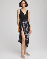 Chico's Women | Magicsuit® Hearts of Palm Pareo BLACK/MULTI