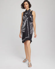 Chico's Women | Magicsuit® Hearts of Palm Pareo BLACK/MULTI