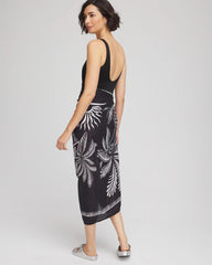 Chico's Women | Magicsuit® Hearts of Palm Pareo BLACK/MULTI