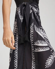 Chico's Women | Magicsuit® Hearts of Palm Pareo BLACK/MULTI