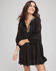 Chico's Women | Miraclesuit® Beach Jacquard Dress BLACK