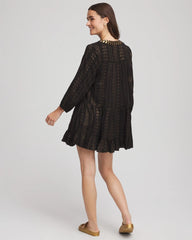Chico's Women | Miraclesuit® Beach Jacquard Dress BLACK