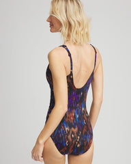 Chico's Women | Miraclesuit® Tapiz Siren One Piece Swimsuit BLACK/MULTI