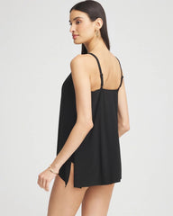 Chico's Women | Magicsuit® Square Cut Beverly Swimdress BLACK