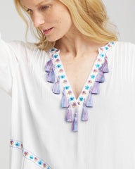 Chico's Women | Chico's Beach Swimsuit Cover-Up Dress ALABASTER