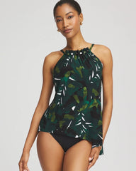Chico's Women | Magicsuit® Palmetto Regina Tankini GREEN PRINT