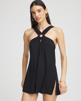 Chico's Women | Magicsuit® Square-Cut Beverly Swim Dress BLACK