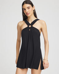Chico's Women | Magicsuit® Square-Cut Beverly Swim Dress BLACK
