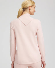 Chico's Women | Zenergy® Luxe Envelope Neck Sweater ROSE SMOKE
