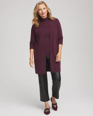 Chico's Women | Cashmere Duster Cardigan WINE