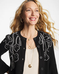 Chico's Women | Gold Triple Pendant Necklace GOLD
