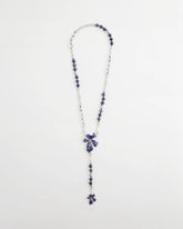 Chico's Women | Blue Flower Long Y-Necklace BLUE