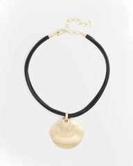 Chico's Women | Gold Pendant On Cord GOLD