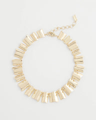 Chico's Women | Gold Wave Collar Necklace GOLD