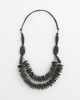 Chico's Women | SYLCA® x Chico's Black Disk Bead Statement Necklace BLACK
