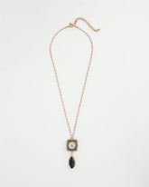 Chico's Women | Clock Pendant Necklace GOLD