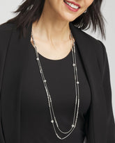 Chico's Women | Hexie Multi-Strand Necklace SILVER