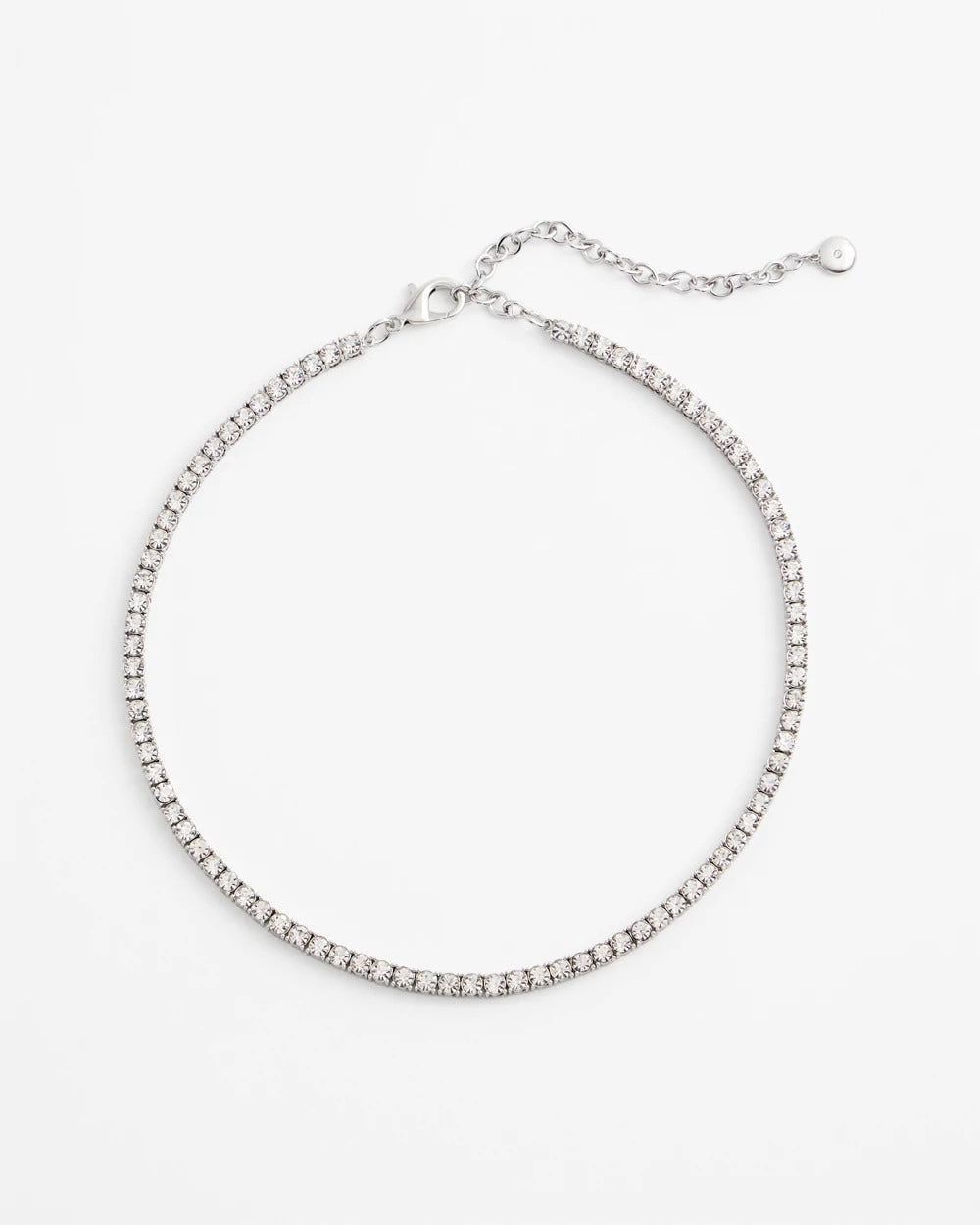 Chico's Women | Silver Tennis Necklace SILVER