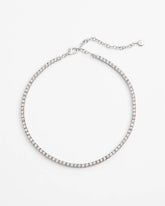 Chico's Women | Silver Tennis Necklace SILVER