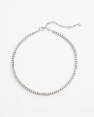 Chico's Women | Silver Tennis Necklace SILVER