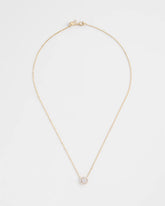 Chico's Women | Gold Tone Drop Stone Necklace GOLD