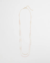 Chico's Women | Pink Double-Strand Necklace PINK