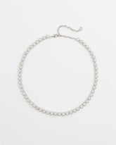 Chico's Women | Silvertone Tennis Necklace SILVER