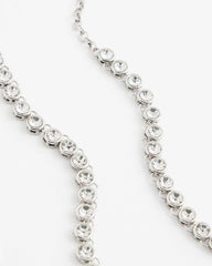 Chico's Women | Silvertone Tennis Necklace SILVER