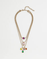 Chico's Women | Multi-Strand Gem Necklace MULTI