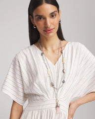 Chico's Women | Chico's Originals White Jade Ocean Necklace SILVER