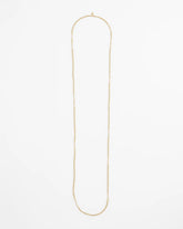 Chico's Women | Long Goldtone Seed Bead Necklace GOLD