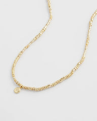 Chico's Women | Long Goldtone Seed Bead Necklace GOLD