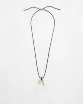 Chico's Women | Adjustable Lucite Pendant Necklace LUCITE