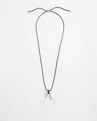 Chico's Women | Adjustable Lucite Pendant Necklace LUCITE