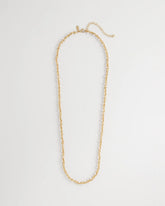 Chico's Women | Faux Pearl Single-Strand Link Chain Necklace PEARL