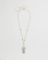 Chico's Women | Adjustable Opalescent Pendant Necklace PINK