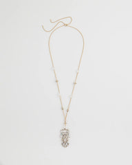 Chico's Women | Adjustable Opalescent Pendant Necklace PINK