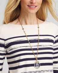 Chico's Women | Owl Pendant Necklace GOLD