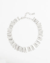 Chico's Women | Silver Wave Collar Necklace SILVER