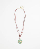 Chico's Women | Sundial Medallion Pendant TURQUOISE