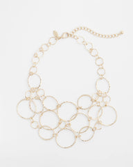 Chico's Women | Short Goldtone Multi-Strand Link Necklace GOLD