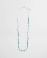 Chico's Women | Teal Beaded Single Strand Necklace TURQUOISE