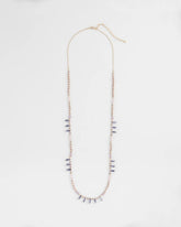 Chico's Women | Purple Beaded Single Strand Necklace PURPLE