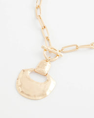 Chico's Women | Goldtone Toggle Pendant Necklace GOLD