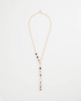 Chico's Women | Art Deco Geo Glass Bead Y-Necklace